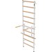 Drabinka gimnastyczna 240x80 cm z drążkiem do ćwiczeń EH-DG05 + DA32 Endorfit - biała