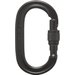Karabinek Oval Keylock Screwgate Carabiner Black Diamond - black
