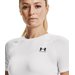 Koszulka damska HeatGear Authentics Compression Under Armour - white