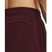 Spodnie męskie dresowe Rival Fleece WordMark Jogger Under Armour - bordowe