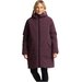 Płaszcz puchowy damski Northern Lite Coat Jack Wolfskin - amaranth