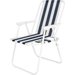 Krzesło turystyczne, plażowe, ogrodowe Outtec - paski