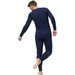 Longsleeve termoaktywny męski Active Warm ECO Long Odlo - dark sapphire
