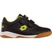 Buty halowe Pacer K Jr Lotto - black/fr.yellow