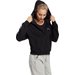 Bluza damska Essentials 3-Stripes French Terry Bomber Full-Zip Hoodie Adidas - czarna
