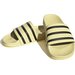 Klapki Adilette Slides Adidas - żółty/czarny
