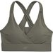 Biustonosz sportowy damski 4FWSS24USBAF130 4F - khaki