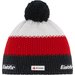 Czapka Star Pompon MÜ SKA Eisbar - multicolor/black/red