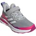 Buty FortaRun Elastic Lace Top Strap Jr Adidas - różowe/szare