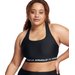 Biustonosz sportowy damski Crossback Mid Bra Under Armour - Black/White