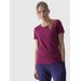 Koszulka damska 4FWMM00TTSHF1845 4F - fiolet