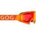 Gogle rowerowe MTB Siren GOG Eyewear - matowy neonowy pomarańczowy/polychromatic red