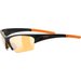 Okulary przeciwsłoneczne Sunsation Uvex - czarny/pomarańczowy