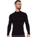 Longsleeve termoaktywny męski Extreme Merino Brubeck - czarny