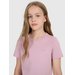 Koszulka dziewczęca TTSHF2397 4F - jasny róż