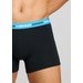 Bokserki męskie Elastic Boxer 2 pary Head - black/blue