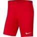 Spodenki juniorskie Dry Park III NB Nike - czerwone