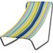 Leżak plażowy, ogrodowy Outtec - zielony paski