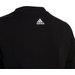 Koszulka juniorska Essentials Linear Logo Adidas - czarny