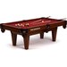 Stół bilardowy z płytą kamienną Exclusive 9 FT - brązowo-czerwony