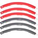 Hula hop z piankowy, neoprenowy 100cm HHP002 HMS