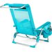 Krzesło plażowe z funkcją leżaka Sun Flex 2w1 Outtec - turkusowe