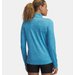 Bluza damska Tech 1/2 Zip Twist Under Armour - Ether Blue/White
