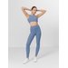 Legginsy damskie AW22 TFTIF005 Outhorn - niebieskie