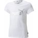 Koszulka juniorska ESS+ Logo Tee Puma - biała