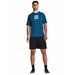 Koszulka męska Tech Print Fill Under Armour - niebieski