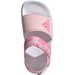 Sandały Adilette Jr Adidas - różowe