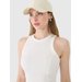 Bezrękawnik damski TSLEF119 4F - złamana biel