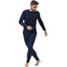 Longsleeve termoaktywny męski Active Warm ECO Long Odlo - dark sapphire