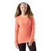 Longsleeve termoaktywny damski Classic Thermal Merino Base Layer Crew SmartWool - coral reef