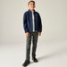 Polar juniorski Frankie Warm Fleece Regatta - navy