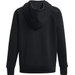 Bluza damska Rival Fleece FZ Hoodie Under Armour - Black/White