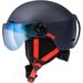 Kask narciarski z szybą Falven Meteor - granatowy