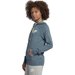 Bluza damska Sportswear NSW Gym Vintage FZ Nike - niebieski melanż
