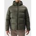Kurtka puchowa męska TDJAM513 4F - oliwkowy