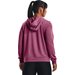 Bluza damska Rival Terry Hoodie Under Armour - różowy1