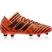 Buty piłkarskie korki Nemeziz 17.3 FG Adidas - pomarańczowe