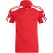 Koszulka juniorska polo Squadra 21 Adidas - czerwony
