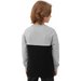 Bluza chłopięca 4FJAW23TSWSM630 4F - chłodny jasny szary melanż