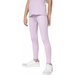 Legginsy dziewczęce 4FJSS23TTIGF049 4F - fioletowe