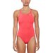 Strój kąpielowy damski HydraStrong Solid Fastback Nike Swim - Hot Punch