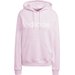 Bluza damska Essentials Linear Adidas - różowy