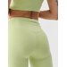 Legginsy damskie TFTIF306 4F - jasna zieleń