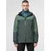 Kurtka męska H4L22 KUMT060 4F - ciemna zieleń