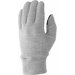 Rękawiczki juniorskie JAW22 AGLOU011 4F - szary melanż