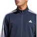 Bluza męska Primegreen Essentials Warm-Up 3-Stripes Adidas - Legend Ink/White